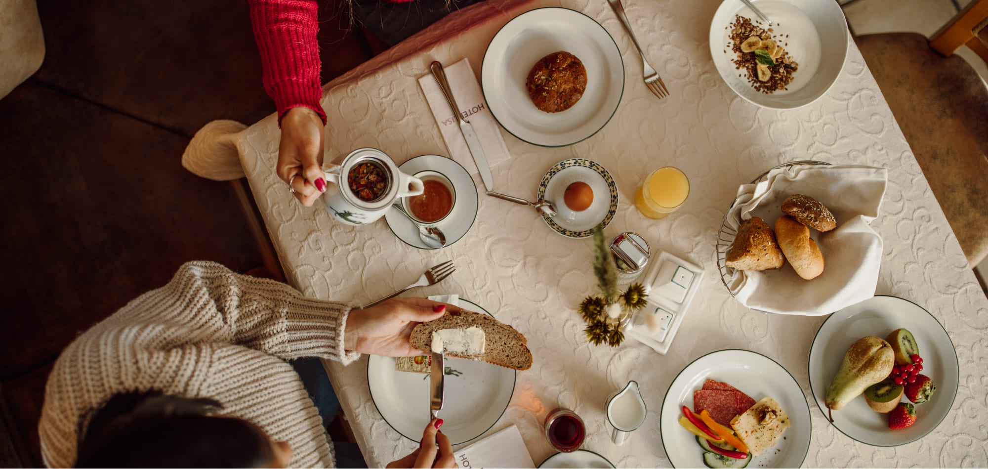 Frühstück im Bed & Breakfast Hotel im Salzburger Land © Matthias Warter